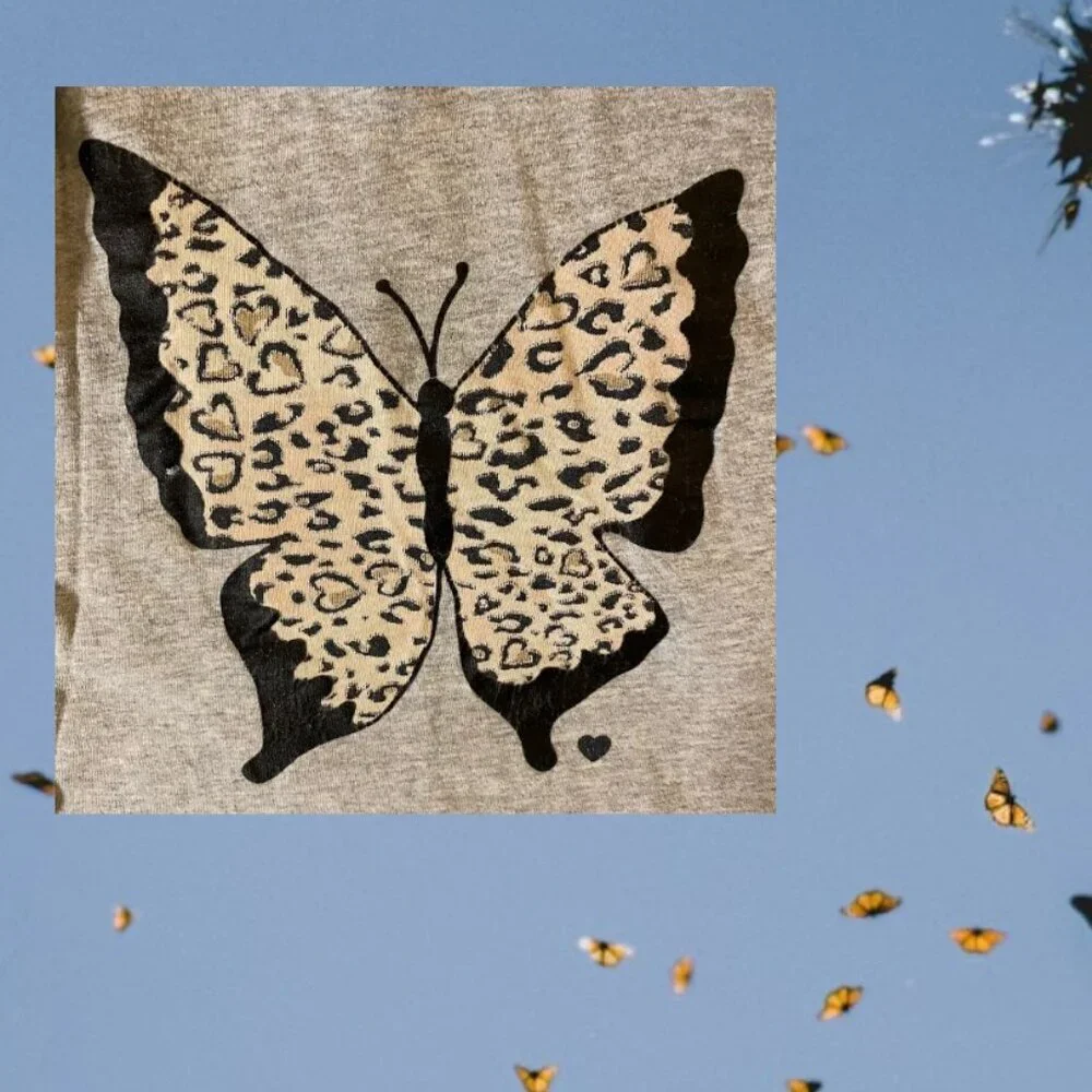 Old Navy Butterfly Top